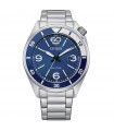 Citizen Men's Watch - Of Seaplane Eco-Drive Time and Date 44mm Blue - 0