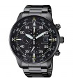 Citizen Men's Watch - Of Collection Aviator Chrono Eco-Drive 44mm Black - 0