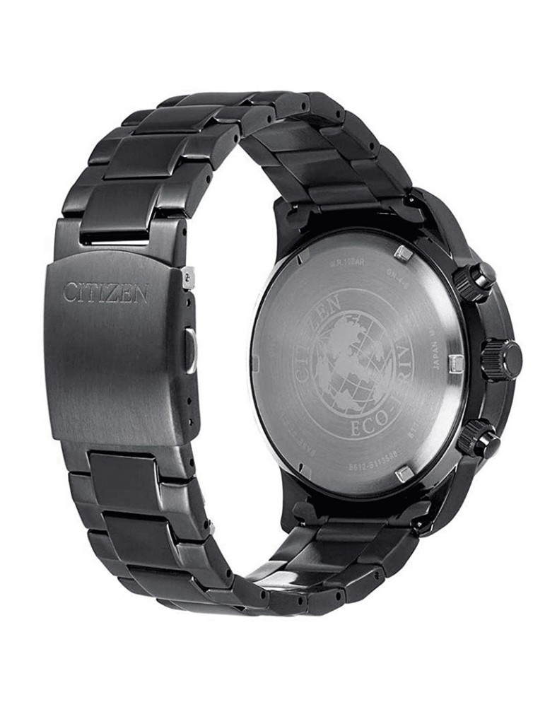Citizen Men's Watch - Of Collection Aviator Chrono Eco-Drive 44mm Black - 0