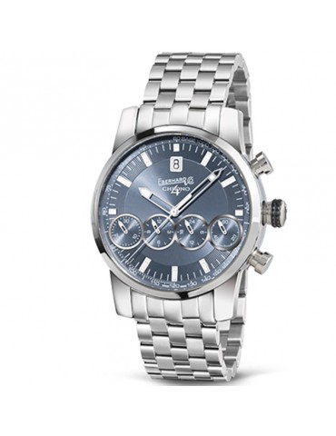 Eberhard Men's Watch - Chrono 4 "21-42" Automatic Mechanical 42mm Gray Avio - 0