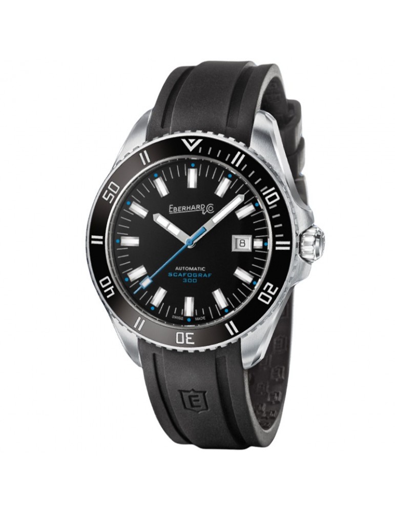 Orologio Eberhard - Scafograf 300 - Automatico Subacqueo 43mm Nero - 41034.2