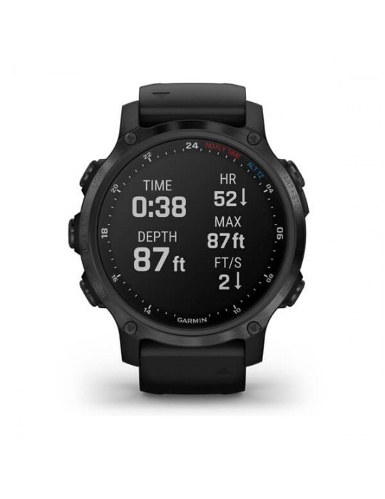 Garmin Watch - Descent ™ Mk2S 43mm Charcoal Gray Black - 0