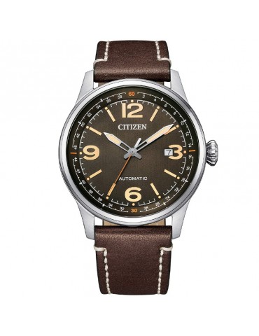 Orologio Citizen Uomo - Meccanico Automatico 42mm Marrone - NJ0160-10Z