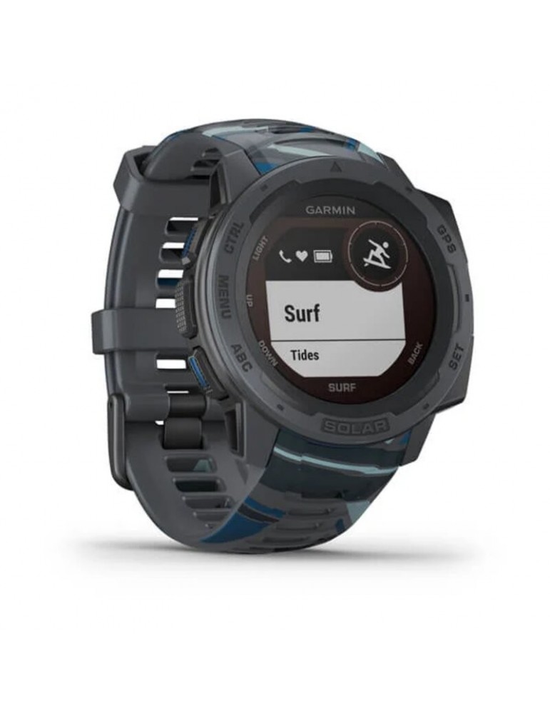 Garmin Instinct Solar Watch - Surf Edition Pipeline - 0