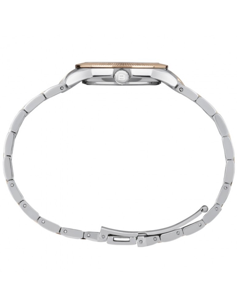 Breil Woman's Watch - Shimmery 32mm Time and Date Rose Gold Silver - 0