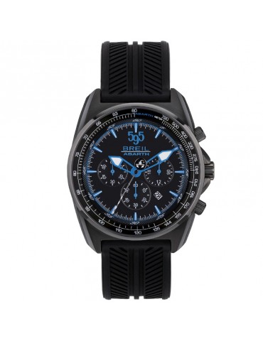 Breil Men's Watch - Abarth F595 Chronograph 43mm Black Blue - 0