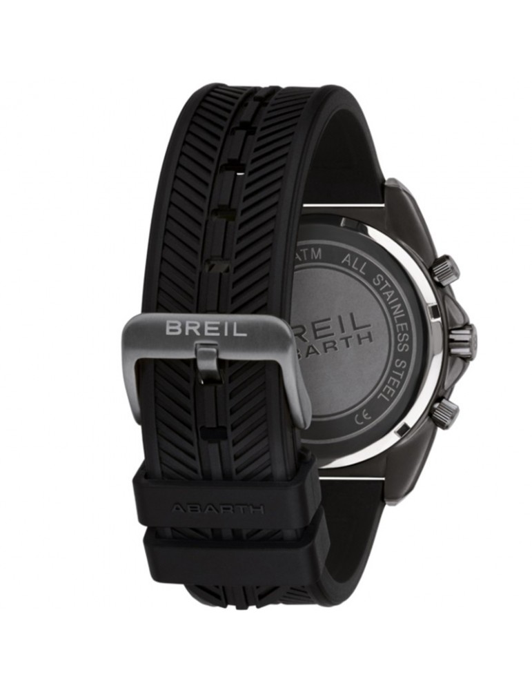 Breil Men's Watch - Abarth F595 Chronograph 43mm Black Blue - 0