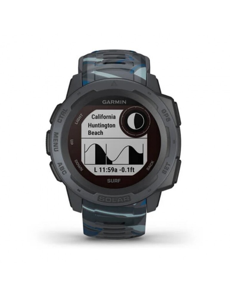 Garmin Instinct Solar Watch - Surf Edition Pipeline - 0