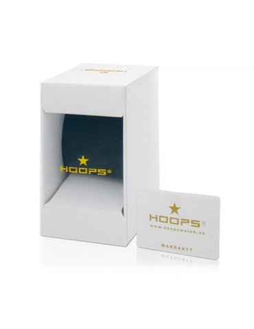 Orologio Hoops - Freedom Yellow Gold - Solo Tempo 30mm Nero - 2645LG01 2