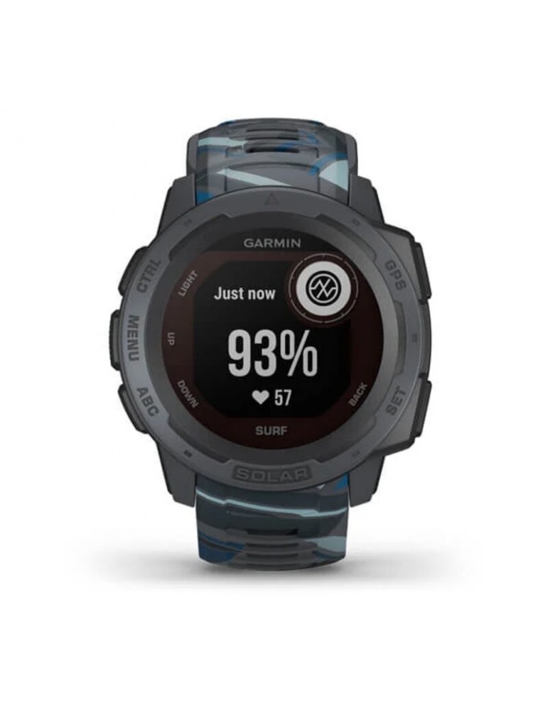 Garmin Instinct Solar Watch - Surf Edition Pipeline - 0