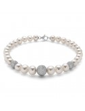 Bracciale Miluna Donna - Perle - Boule Diamantate - PBR999V