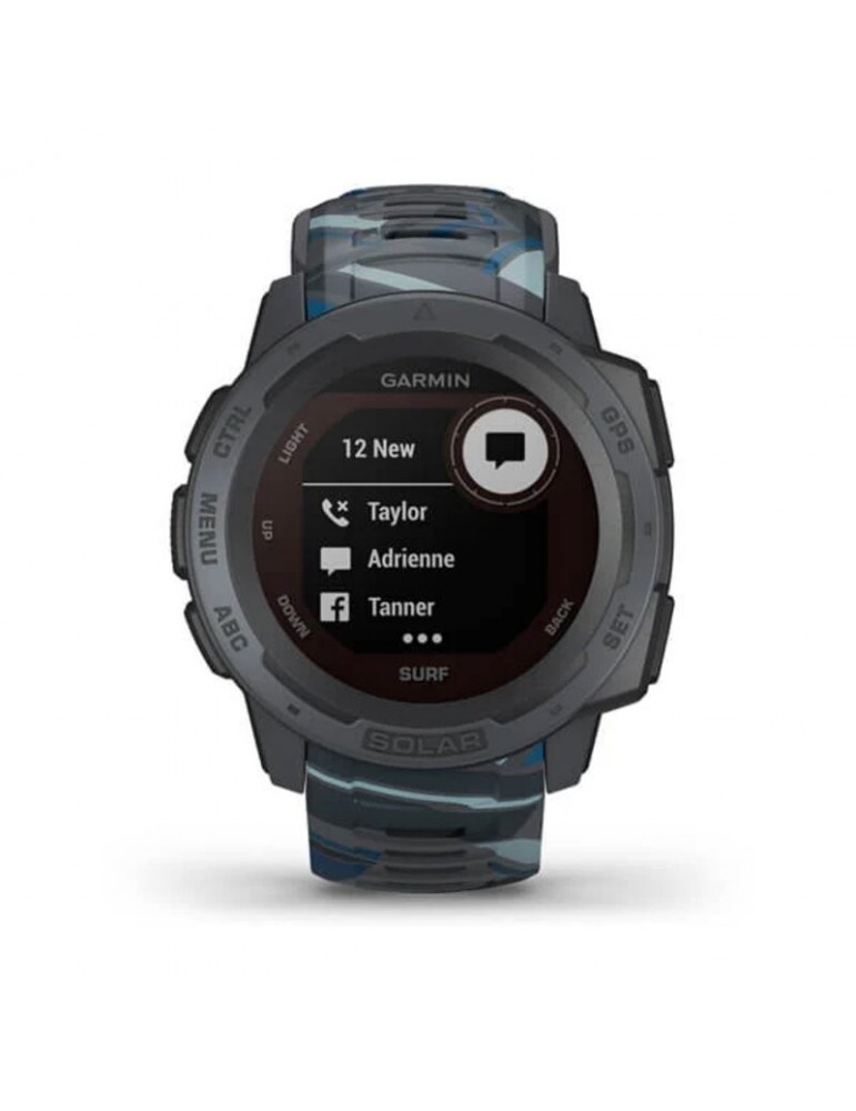 Garmin Instinct Solar Watch - Surf Edition Pipeline - 0