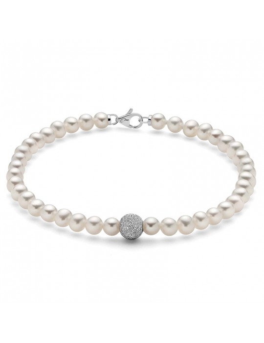 Bracciale Miluna Donna - Perle - Boule Diamantate - PBR893V