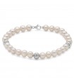 Bracciale Miluna Donna - con Perle e Boule Sfaccettate Diamantate