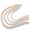 Collana Miluna Donna - Filo - Perle Freshwater 7-7-5 mm - 1MPE77542NL583