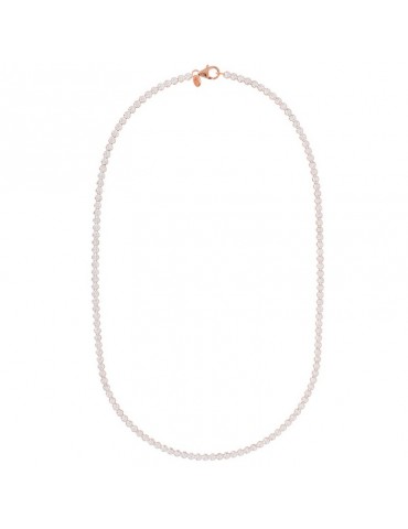 Bronzallure Woman Necklace - Altissima Tennis with White Zircons 45.5 cm - 0 2