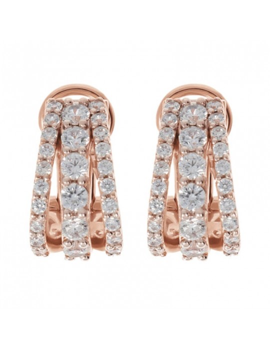 Orecchini Bronzallure - Altissima -Pendenti Cubic Zirconia -WSBZ01981W
