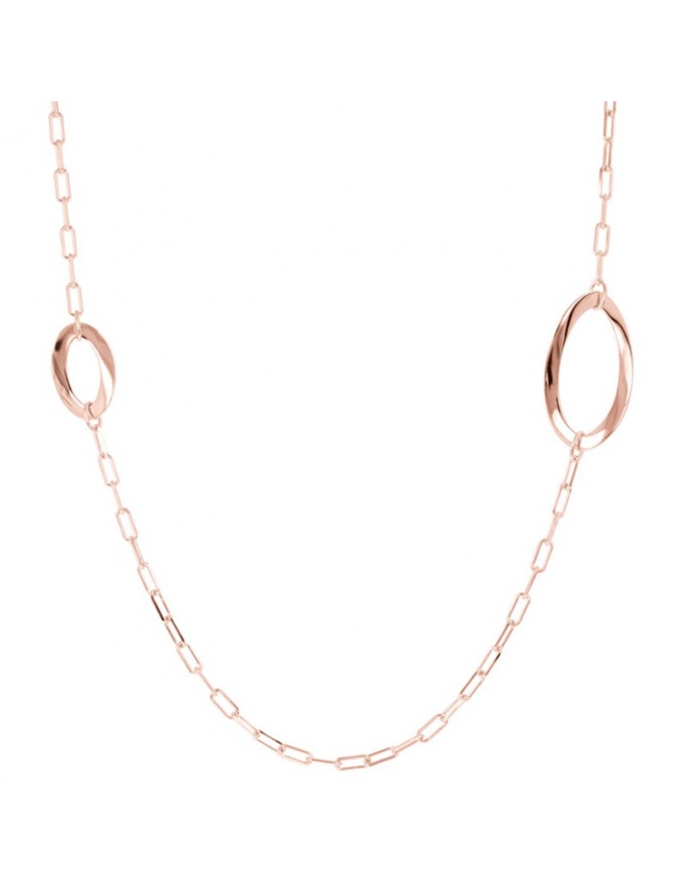 Collana Bronzallure Donna - Purezza con Cerchi Asimmetrici - WSBZ01985R