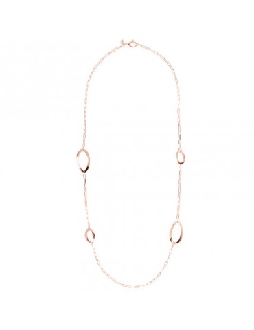 Collana Bronzallure Donna - Purezza con Cerchi Asimmetrici - WSBZ01985R 2