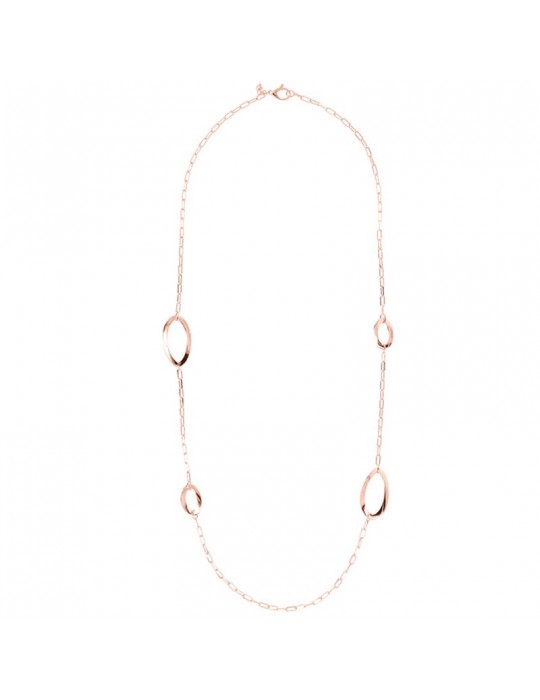 Bronzallure Woman's Necklace - Purezza with Asymmetrical Circles - 0
