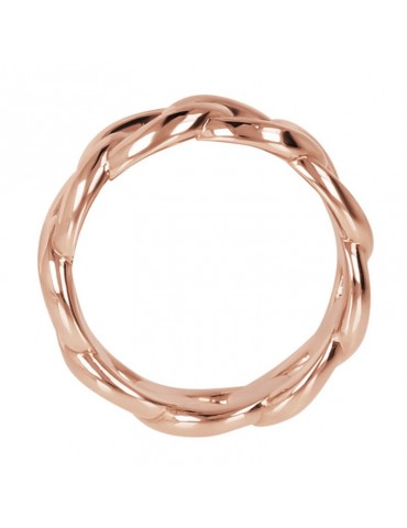 Bronzallure Woman's Ring - Groumette Rosè Purezza - 14 - 0 2