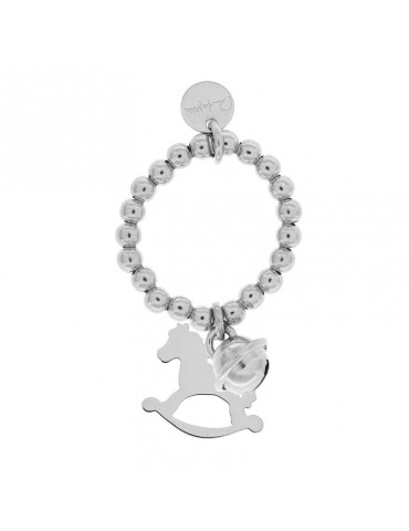 ANELLO CON PALLINI, CAMPANELLINO E CIONDOLO CAVALLO RUE DES MILLE - 0
