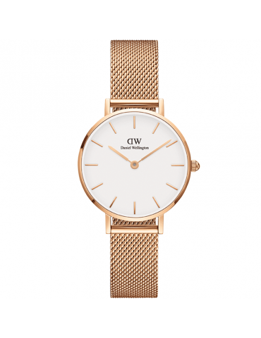 Orologio Daniel Wellington-Melrose-32mm-Rose Gold-Bianco-DW00100162