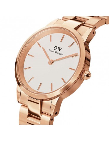 Orologio Daniel Wellington Iconic - Link 36mm Rosè Bianco- DW00100209 2