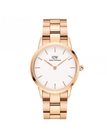 Orologio Daniel Wellington Iconic - Link 36mm Rosè Bianco- DW00100209