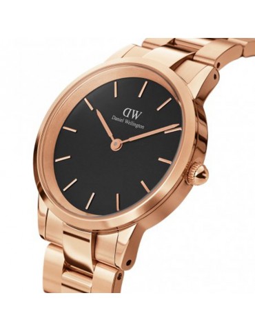 Orologio Daniel Wellington - Iconic Link 32mm Rosè Nero - DW00100212 2