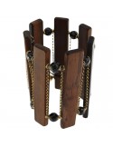 copy of Bracciale Giadan Donna - Ebany in Legno Ebano ed Acquamarina