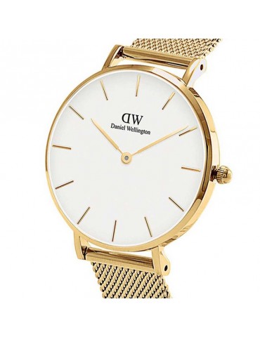Daniel Wellington Unisex Watch - Petite Evergold 36mm White - 0 2