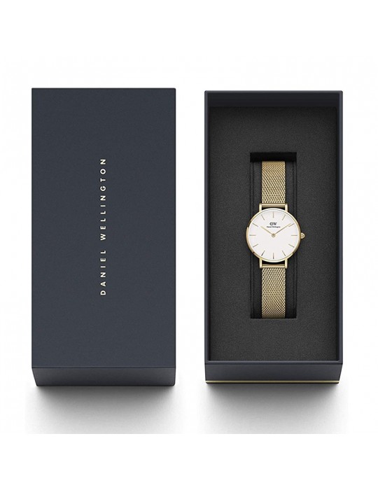 Daniel Wellington Woman's Watch - Petite Evergold 28mm White - 0