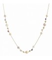 Collana Marco Bicego Donna - Paradise in Oro Giallo 18 carati con Perle e Rodolite
