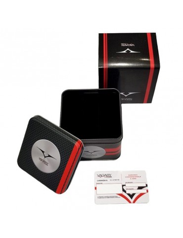 Vagary Men's Watch - Timeless Chronograph 41mm Silver Rose Gold - 0 2