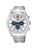 Orologio Vagary - Timeless - Cronografo 41mm Argento Blu - IV4-519-13