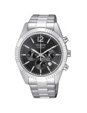 Vagary Men's Watch - Timeless Chronograph 41mm Black - 0