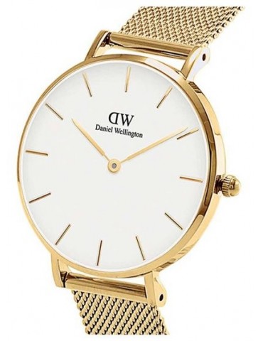 Daniel Wellington Ladies Watch - Petite Evergold 32mm White - 0 2