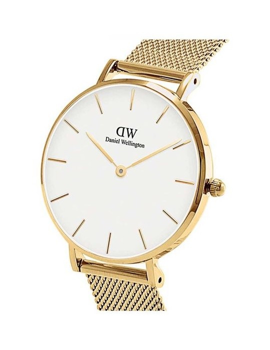 Daniel Wellington Ladies Watch - Petite Evergold 32mm White - 0