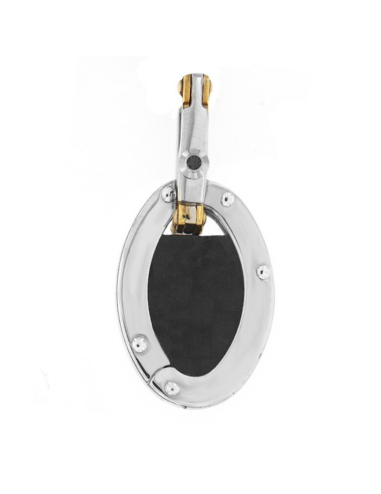 Men's Arkano Oval Gold Pendant - 0