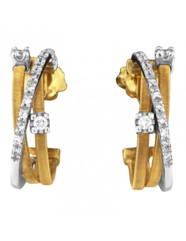 Orecchini Marco Bicego - Goa - Oro Giallo - Diamanti Naturali - OG243
