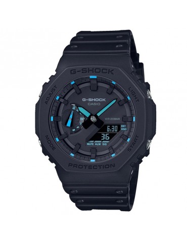 Orologio Casio - G-Shock Digitale Multifunzione 46mm Blu - GA21001A2ER
