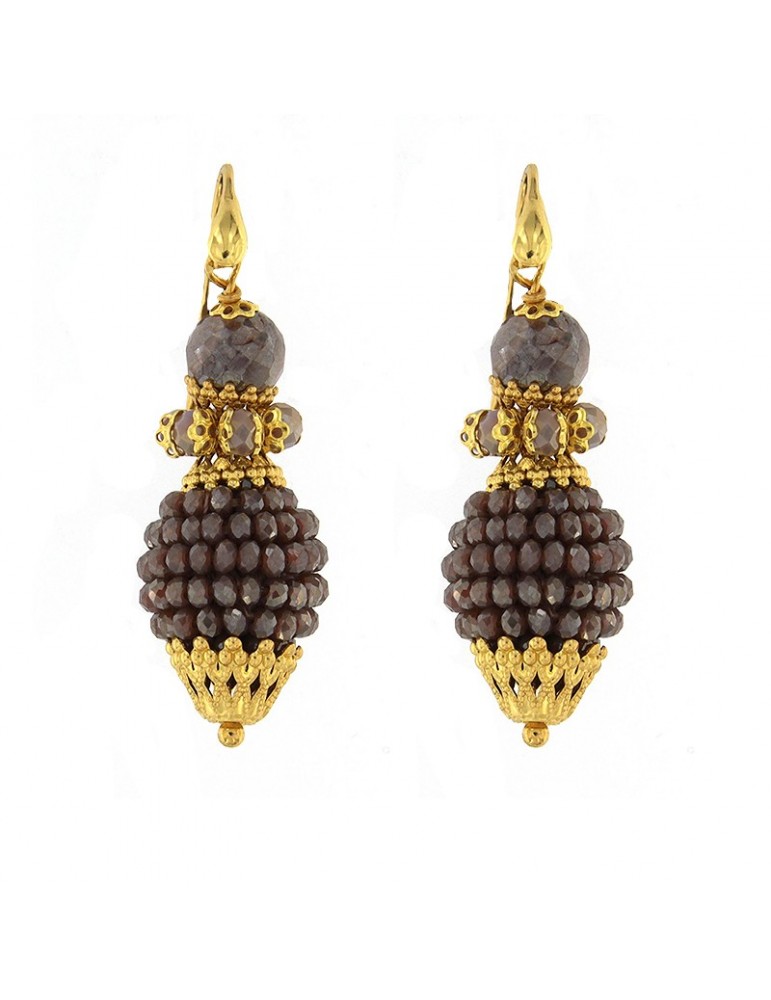Sikè Women's Earrings with Moonstone - 0