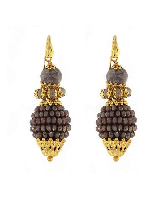Sikè Women's Earrings with Moonstone - 0
