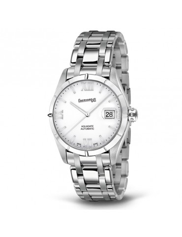 Eberhard Men's Watch - Aquadate White 39mm Automatic - 0
