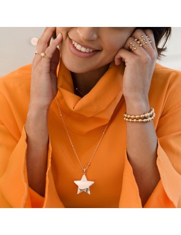 Collana Rue Des Mille - Go Big - Stella Rose Gold - CLGB01STE 2