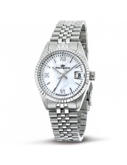 Philip Watch Woman - Caribe Watch Time and Date 31mm Mother of Pearl - 0