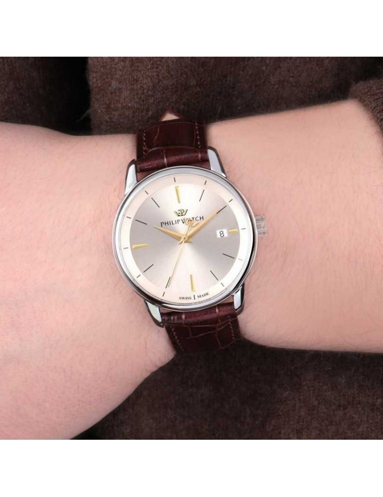 Orologio Philip Watch - Anniversary - 40mm Argento Gold  - R8251150008