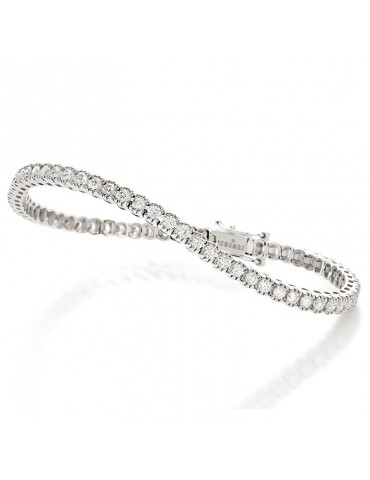 Bracciale Tennis Crieri - Musa - Oro Bianco - Diamanti 0,48 ct - BTEMUK050WG1170