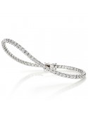 Tennis Bracelet Crieri Woman - Victoria in 18K White Gold with White Diamonds 0.62 ct - 0